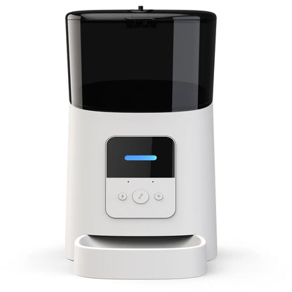 6L Smart Wi-Fi Enabled Automatic Pet Feeder for Cats and Dogs with App Timer and Large Capacity Food Dispenser