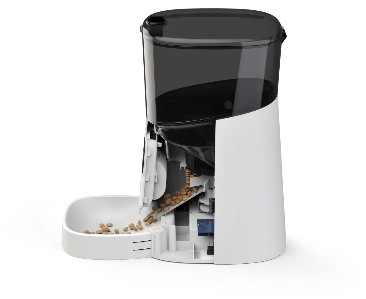 6L Smart Wi-Fi Enabled Automatic Pet Feeder for Cats and Dogs with App Timer and Large Capacity Food Dispenser