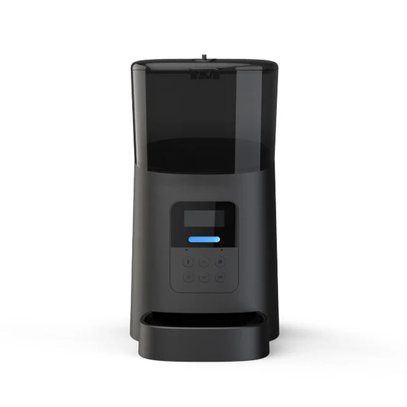 6L Smart Wi-Fi Enabled Automatic Pet Feeder for Cats and Dogs with App Timer and Large Capacity Food Dispenser